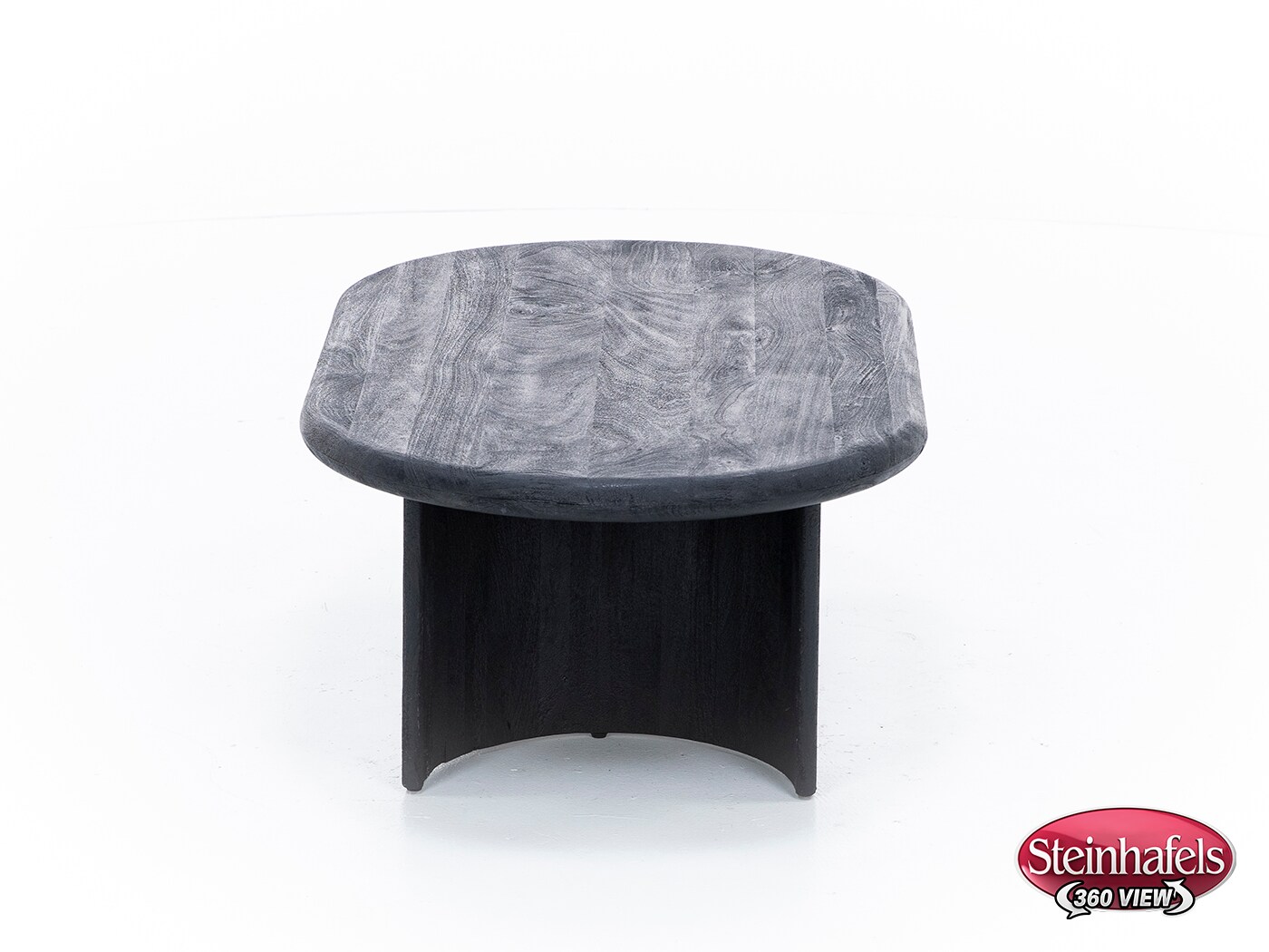 rivr black cocktail table  image tray  