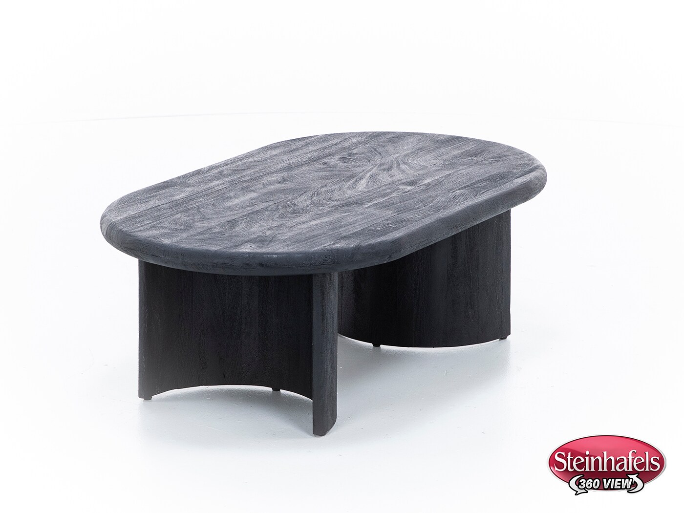 rivr black cocktail table  image tray  