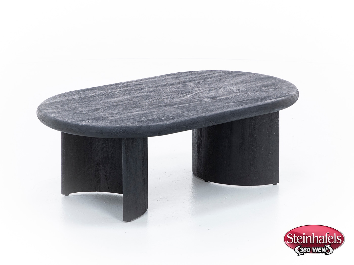 rivr black cocktail table  image tray  