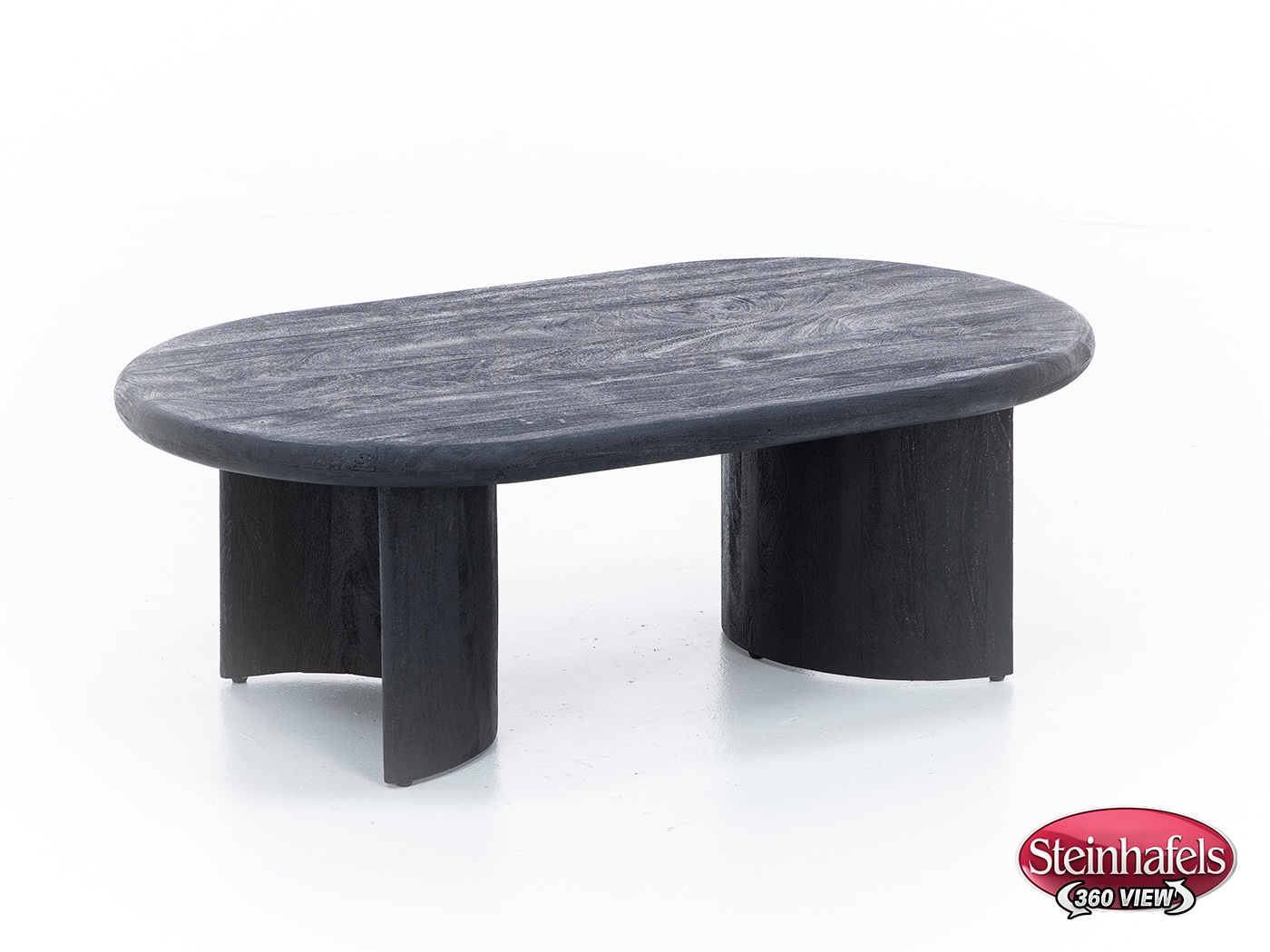 rivr black cocktail table  image tray  