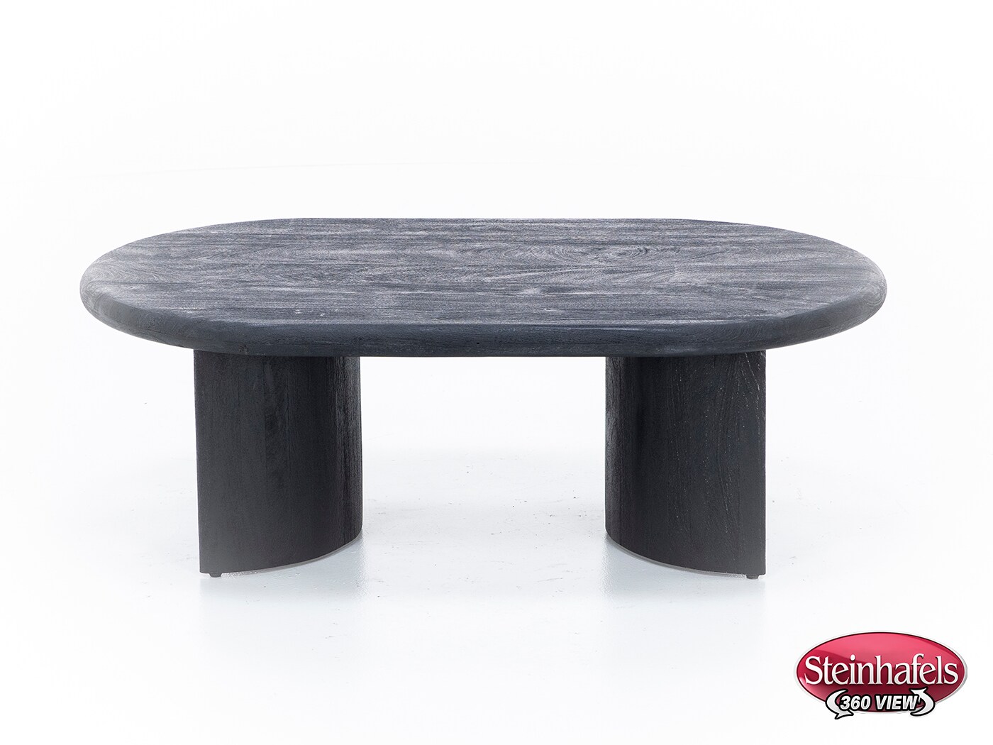 rivr black cocktail table  image tray  