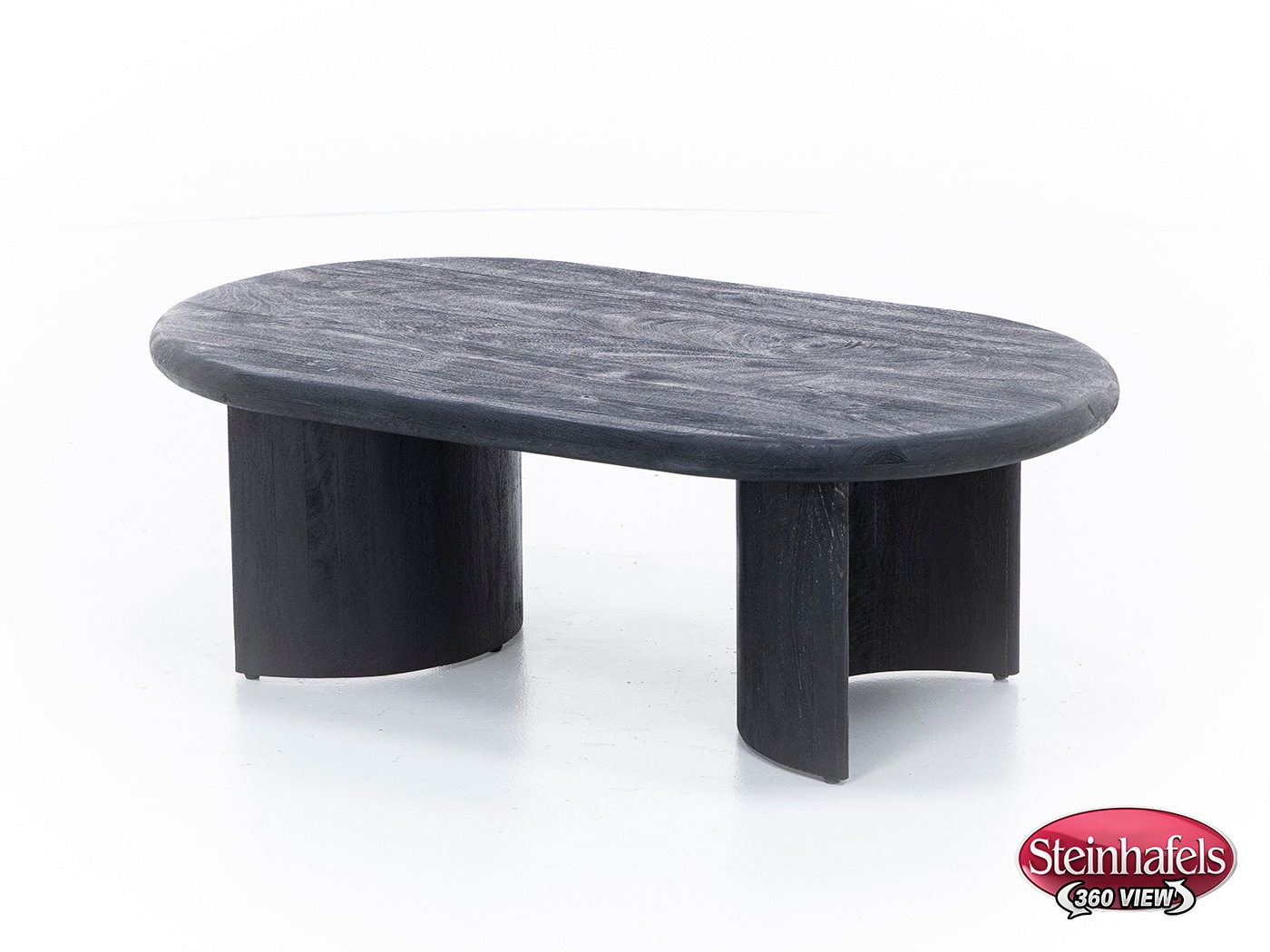 rivr black cocktail table  image tray  