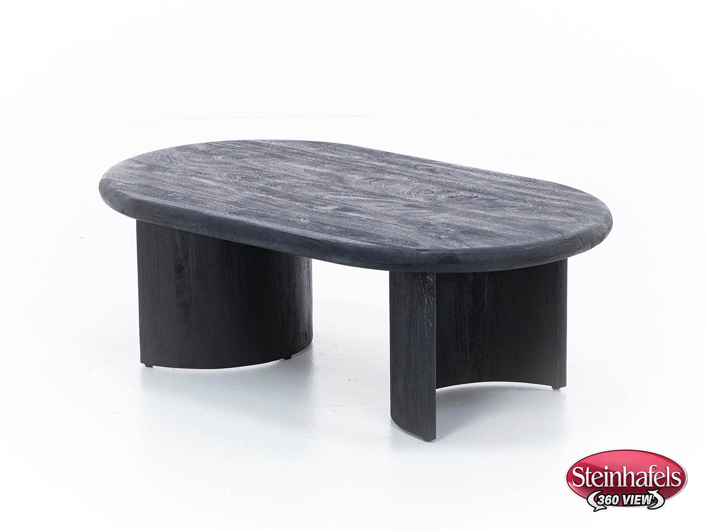 rivr black cocktail table  image tray  