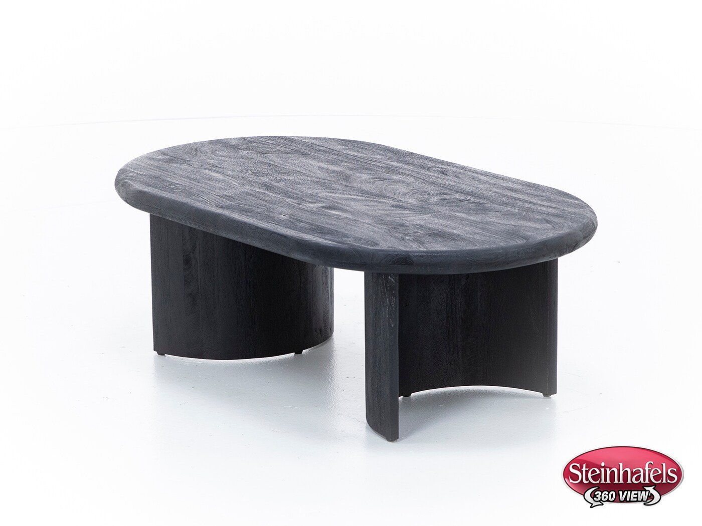 rivr black cocktail table  image tray  