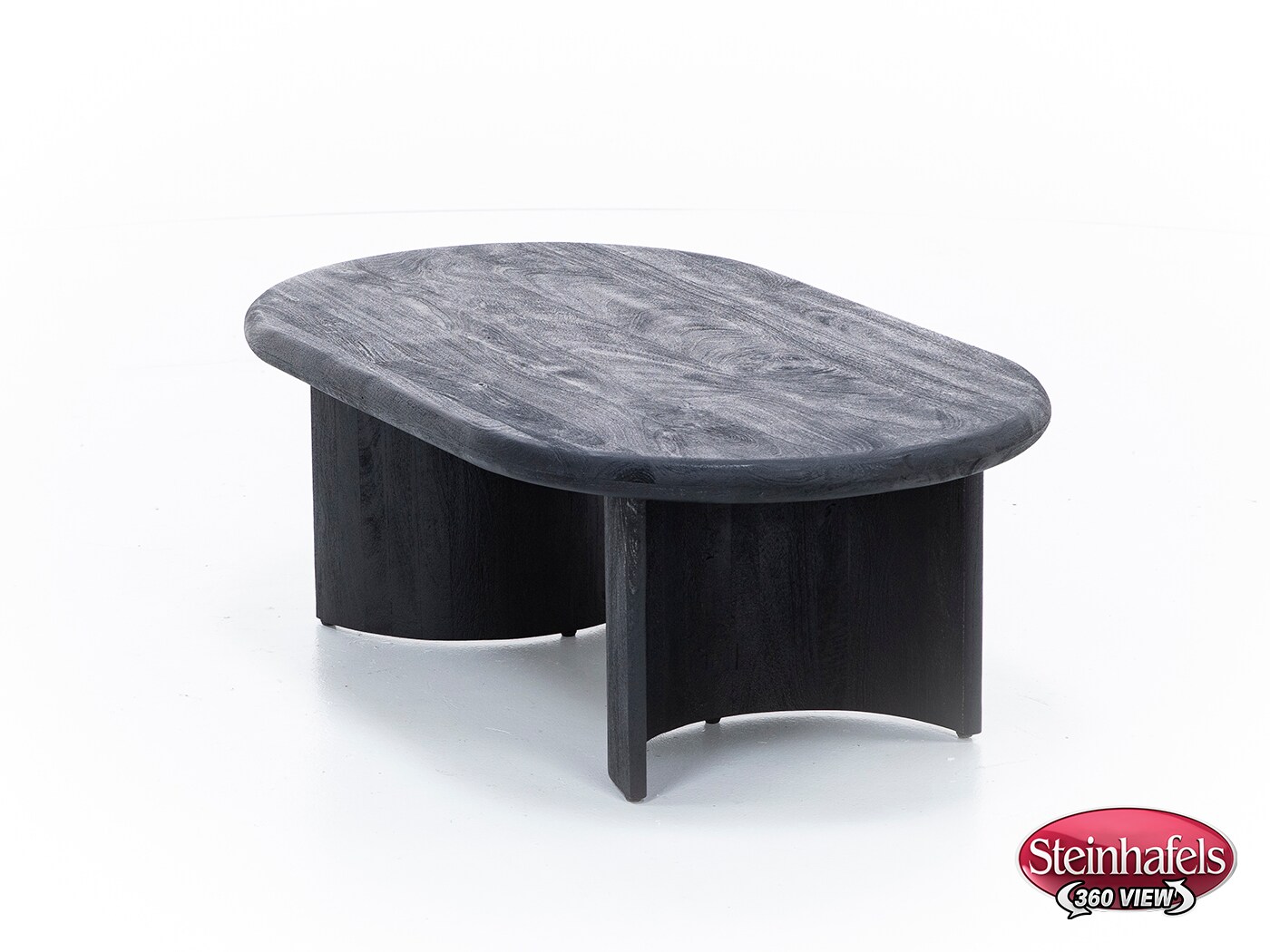 rivr black cocktail table  image tray  