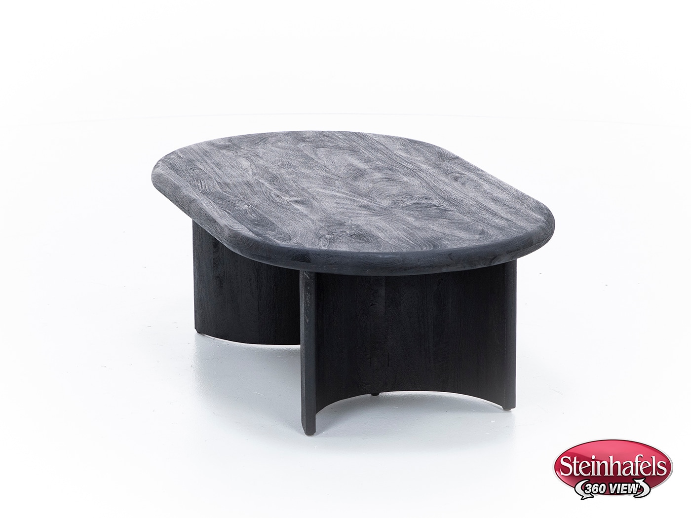 rivr black cocktail table  image tray  