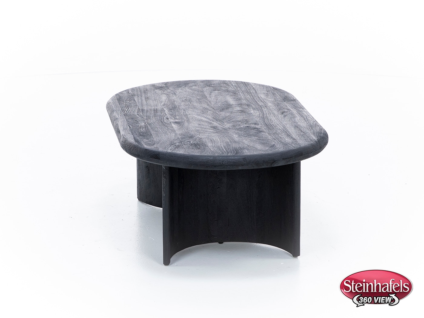 rivr black cocktail table  image tray  
