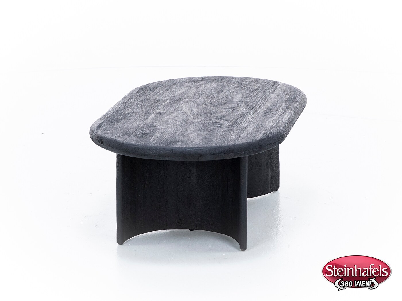 rivr black cocktail table  image tray  