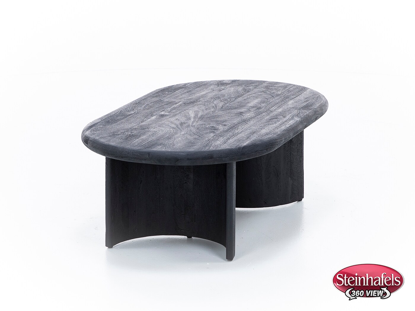 rivr black cocktail table  image tray  