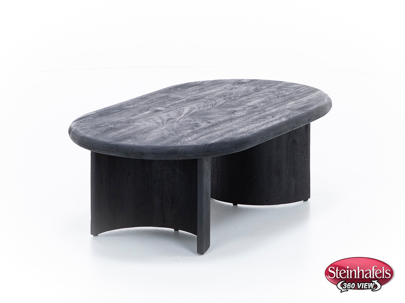rivr black cocktail table  image tray  
