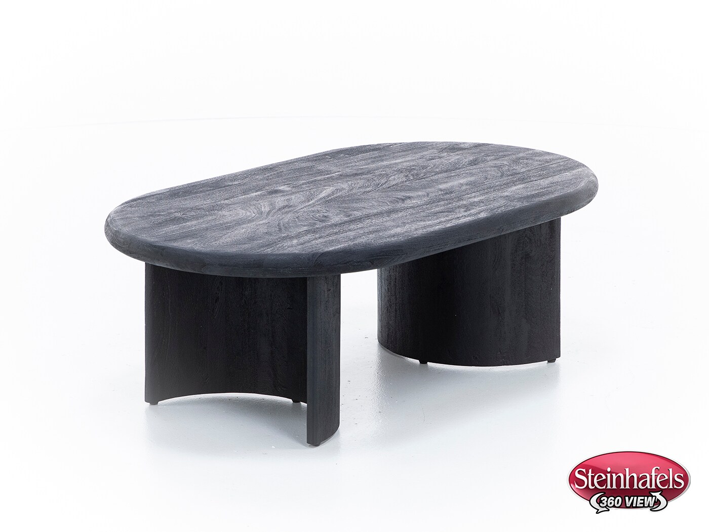 rivr black cocktail table  image tray  