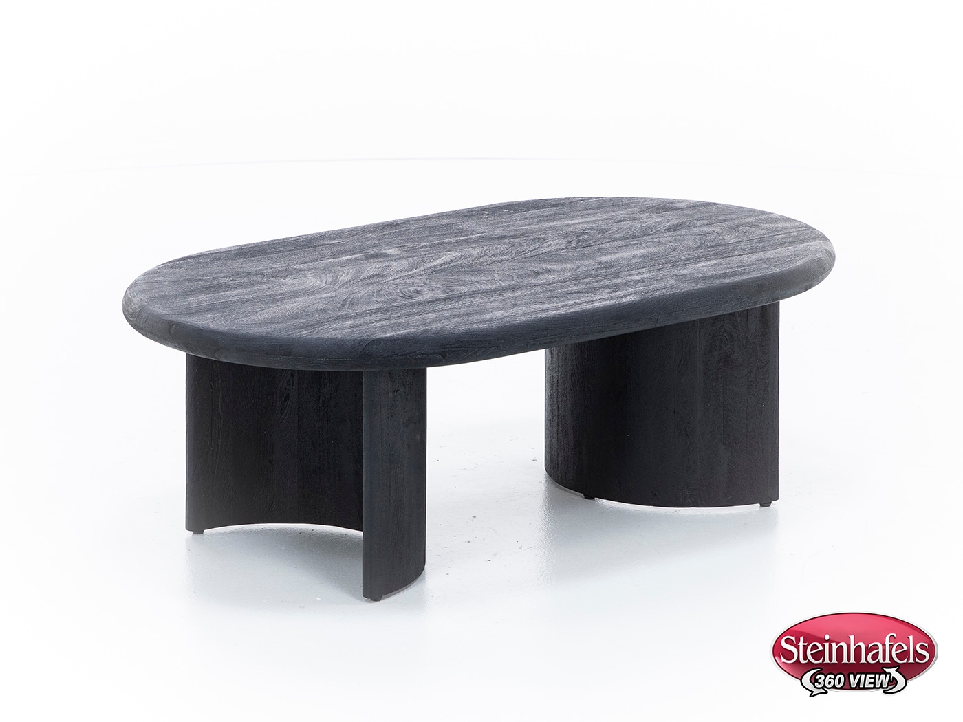 rivr black cocktail table  image tray  