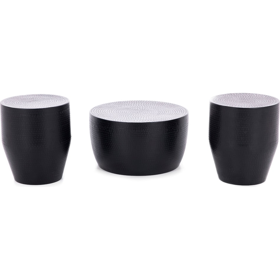 rivr black cocktail table conno  