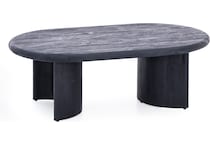 rivr black cocktail table tray  