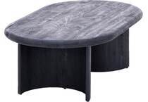 rivr black cocktail table tray  