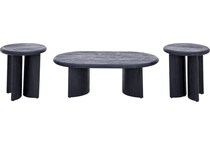 rivr black cocktail table tray  