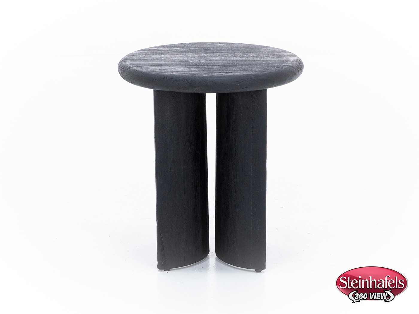 rivr black end table  image tray  