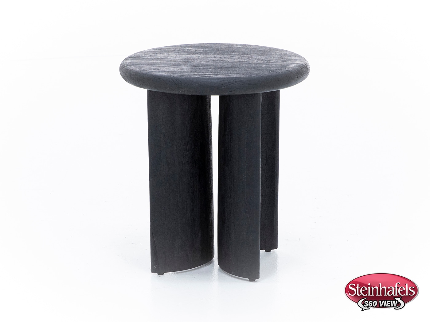 rivr black end table  image tray  