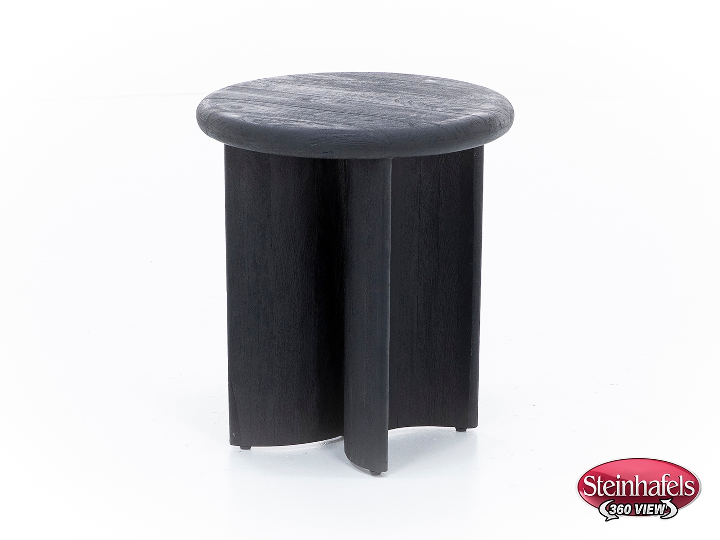 rivr black end table  image tray  