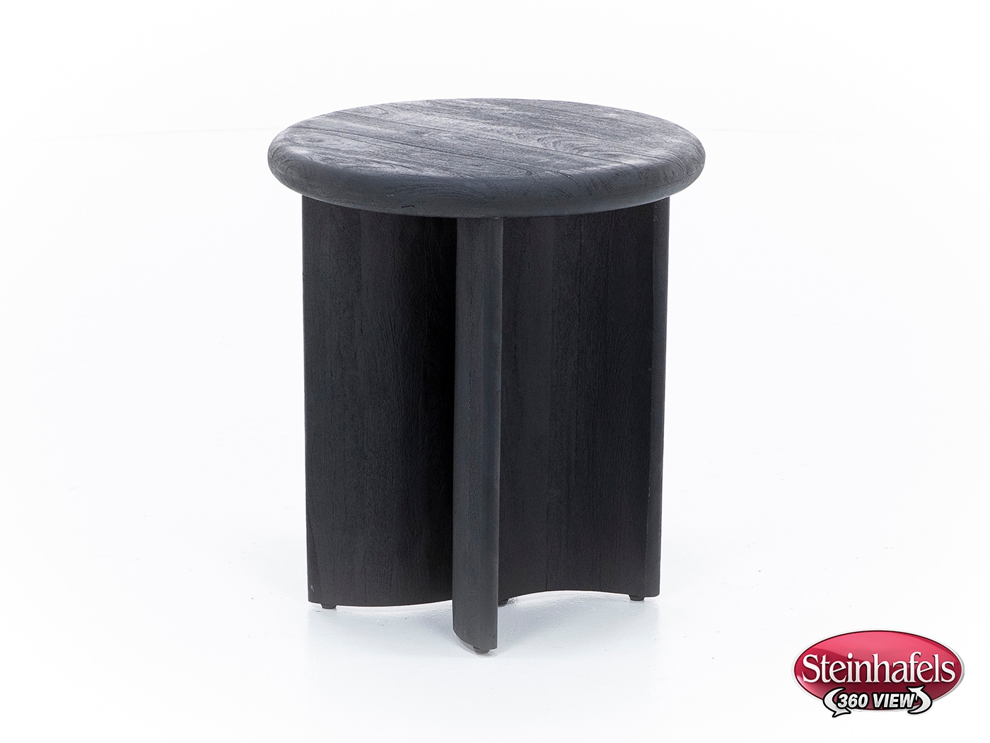 rivr black end table  image tray  