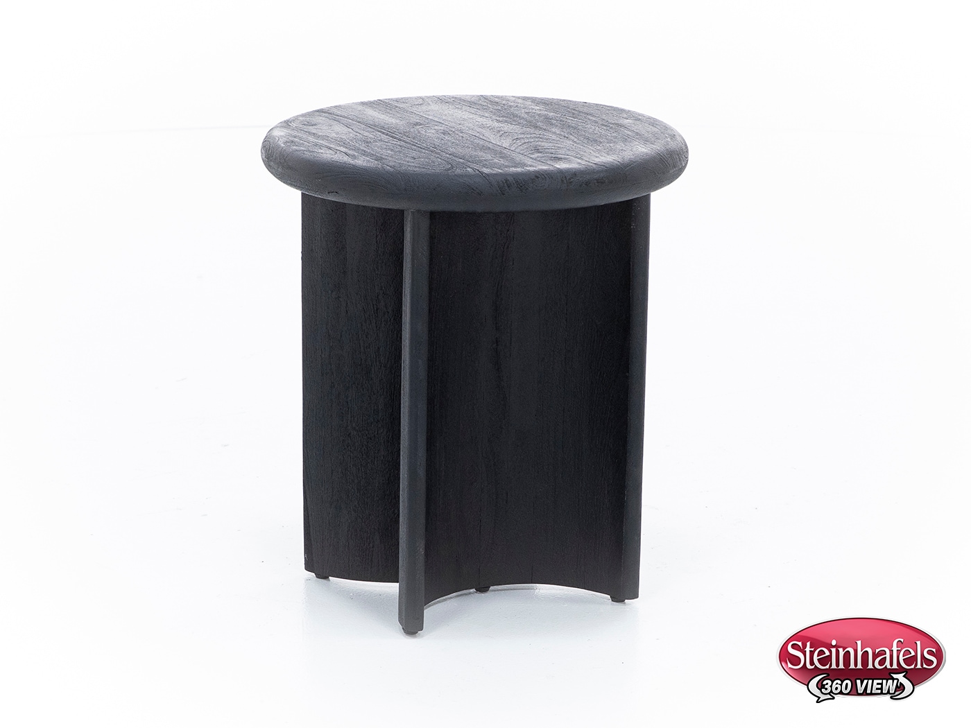 rivr black end table  image tray  