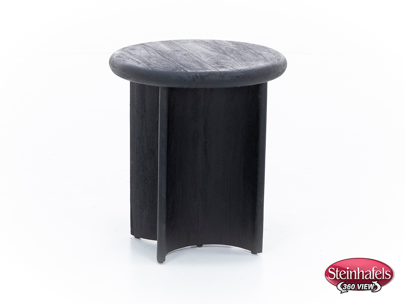 rivr black end table  image tray  