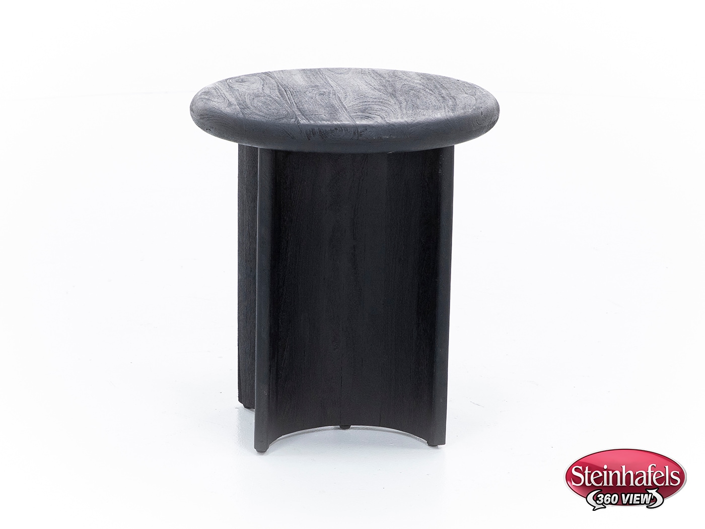 rivr black end table  image tray  