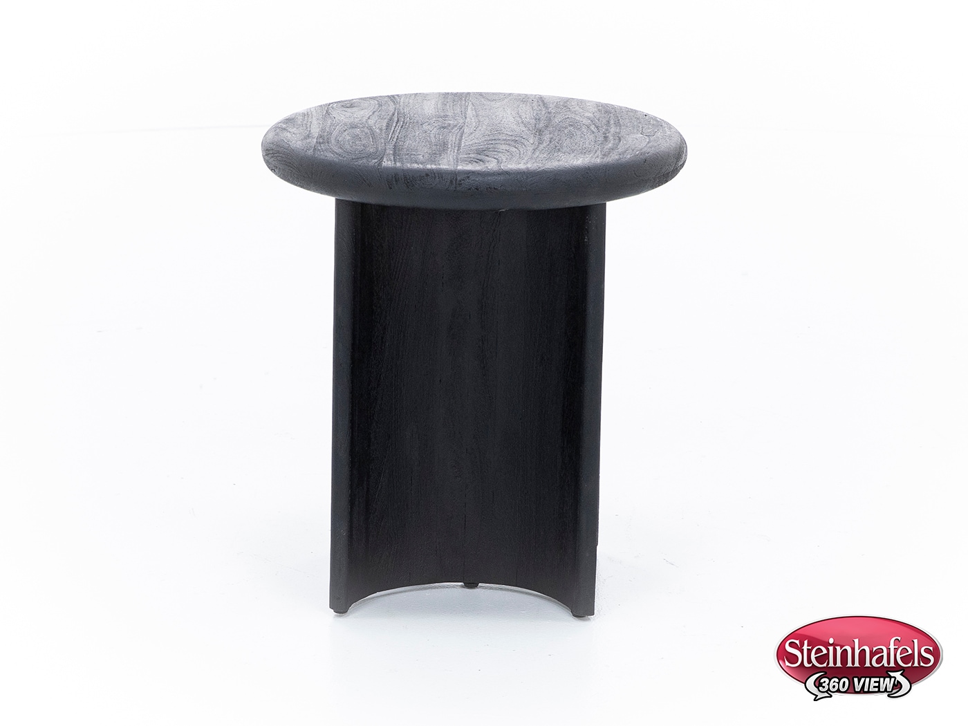 rivr black end table  image tray  