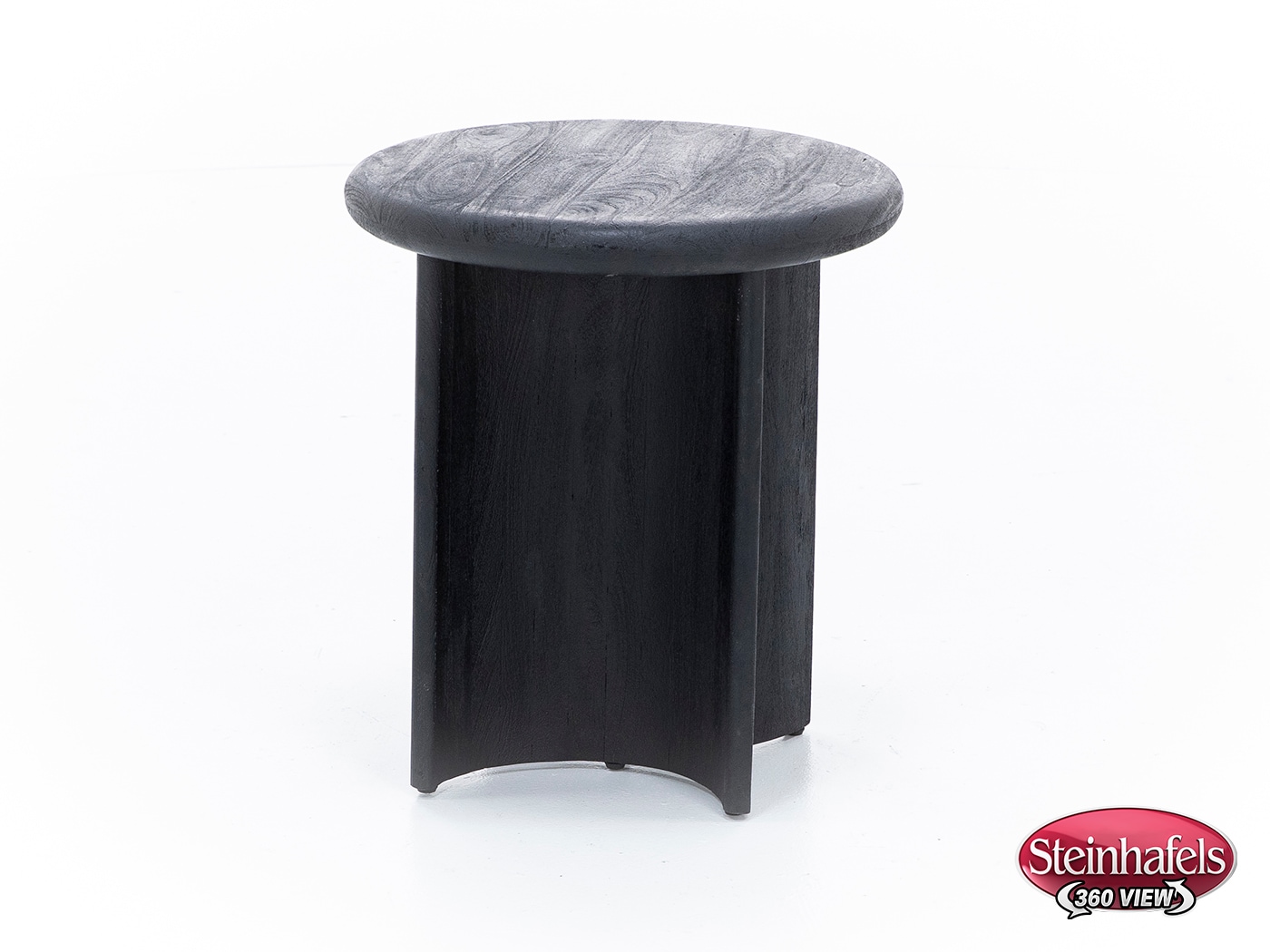 rivr black end table  image tray  