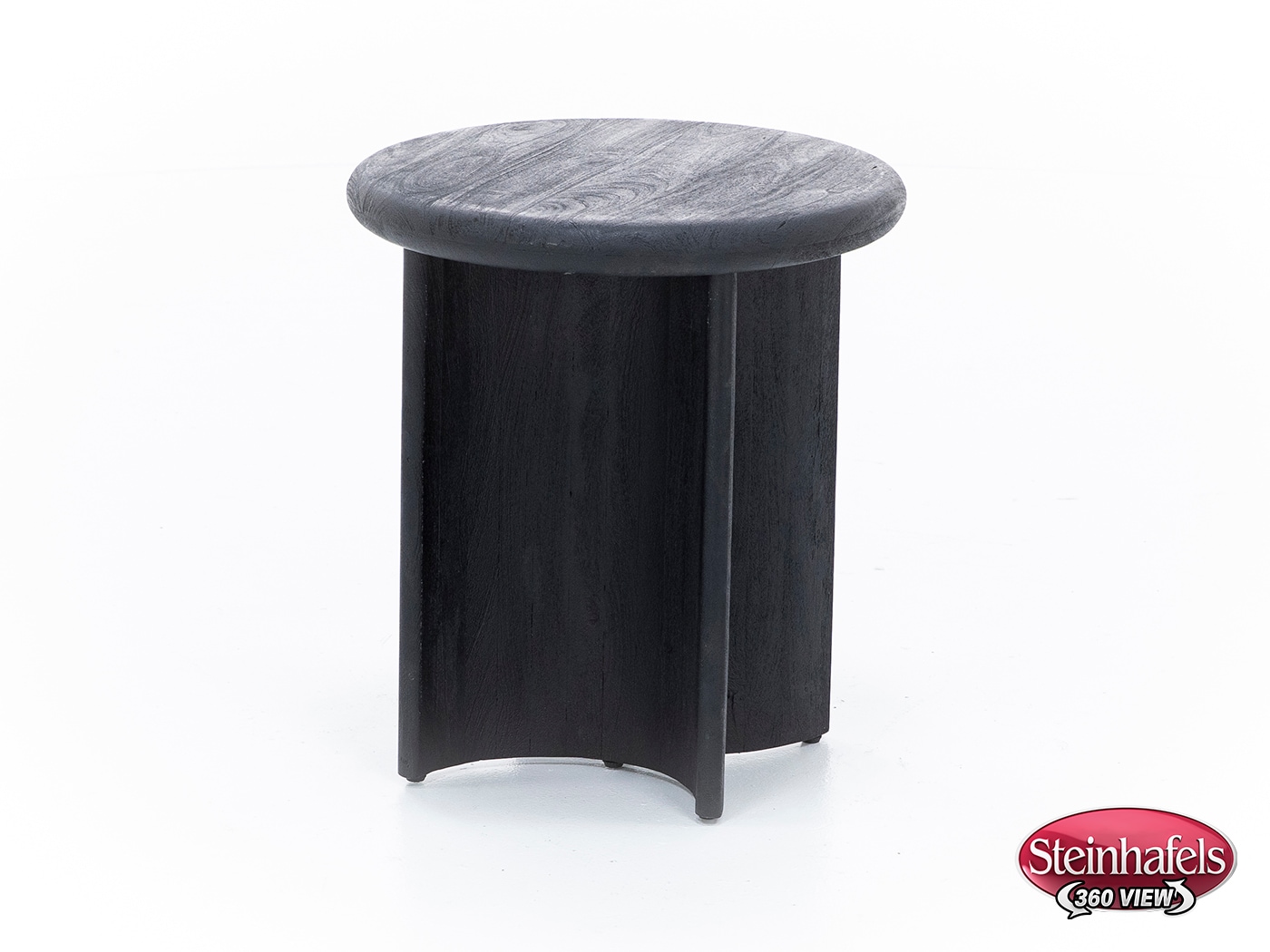 rivr black end table  image tray  