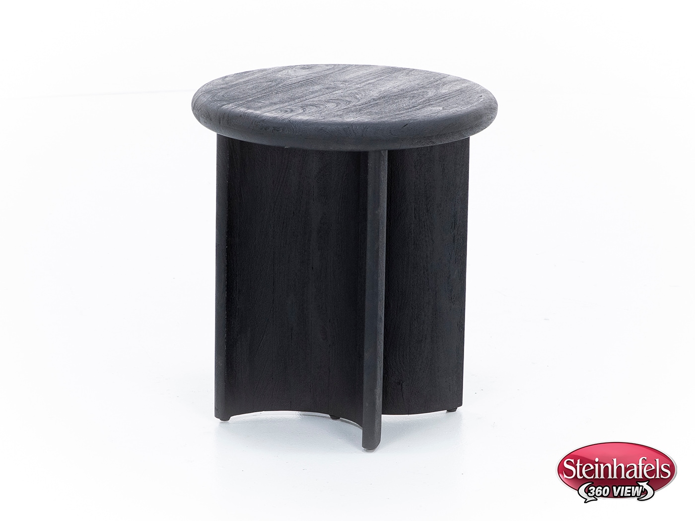rivr black end table  image tray  