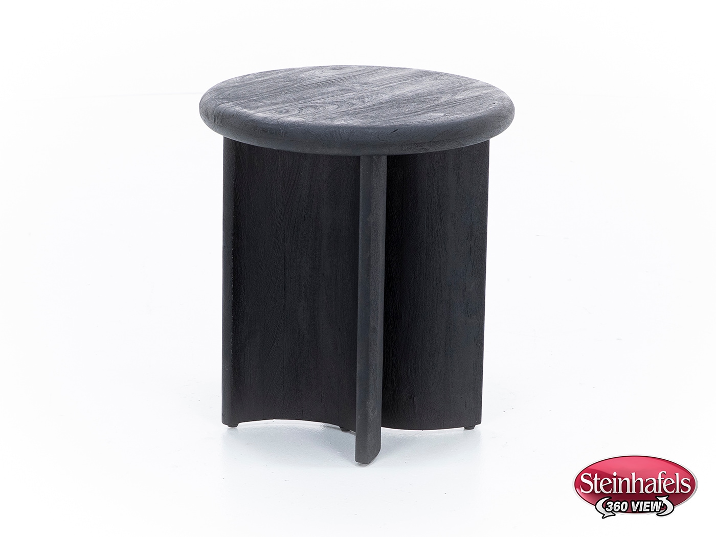 rivr black end table  image tray  