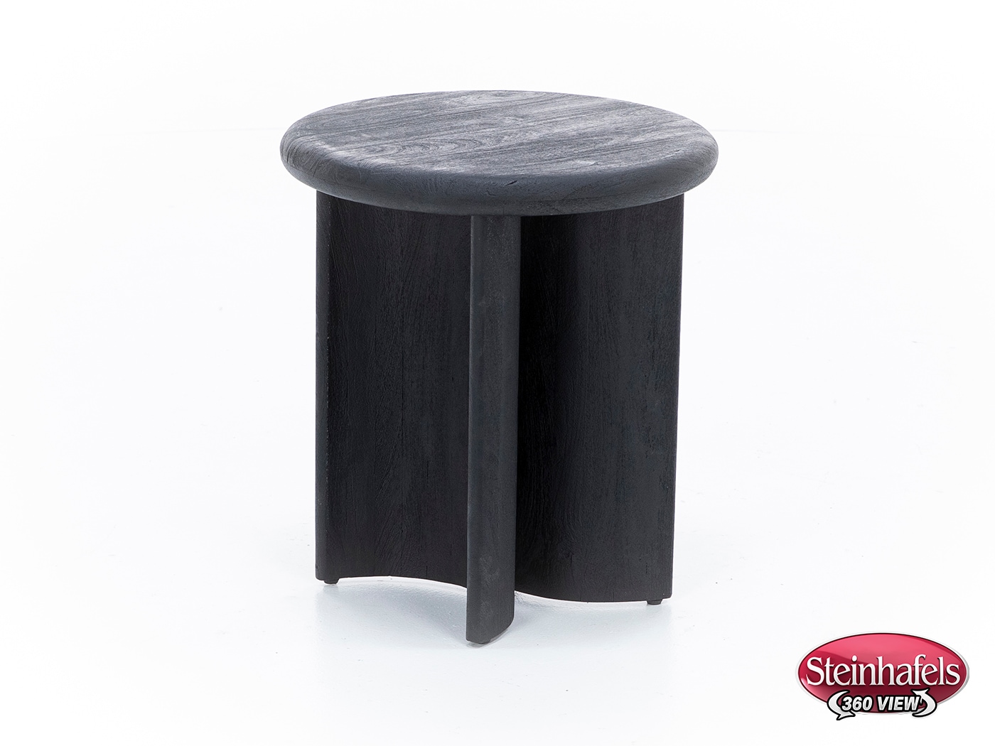 rivr black end table  image tray  