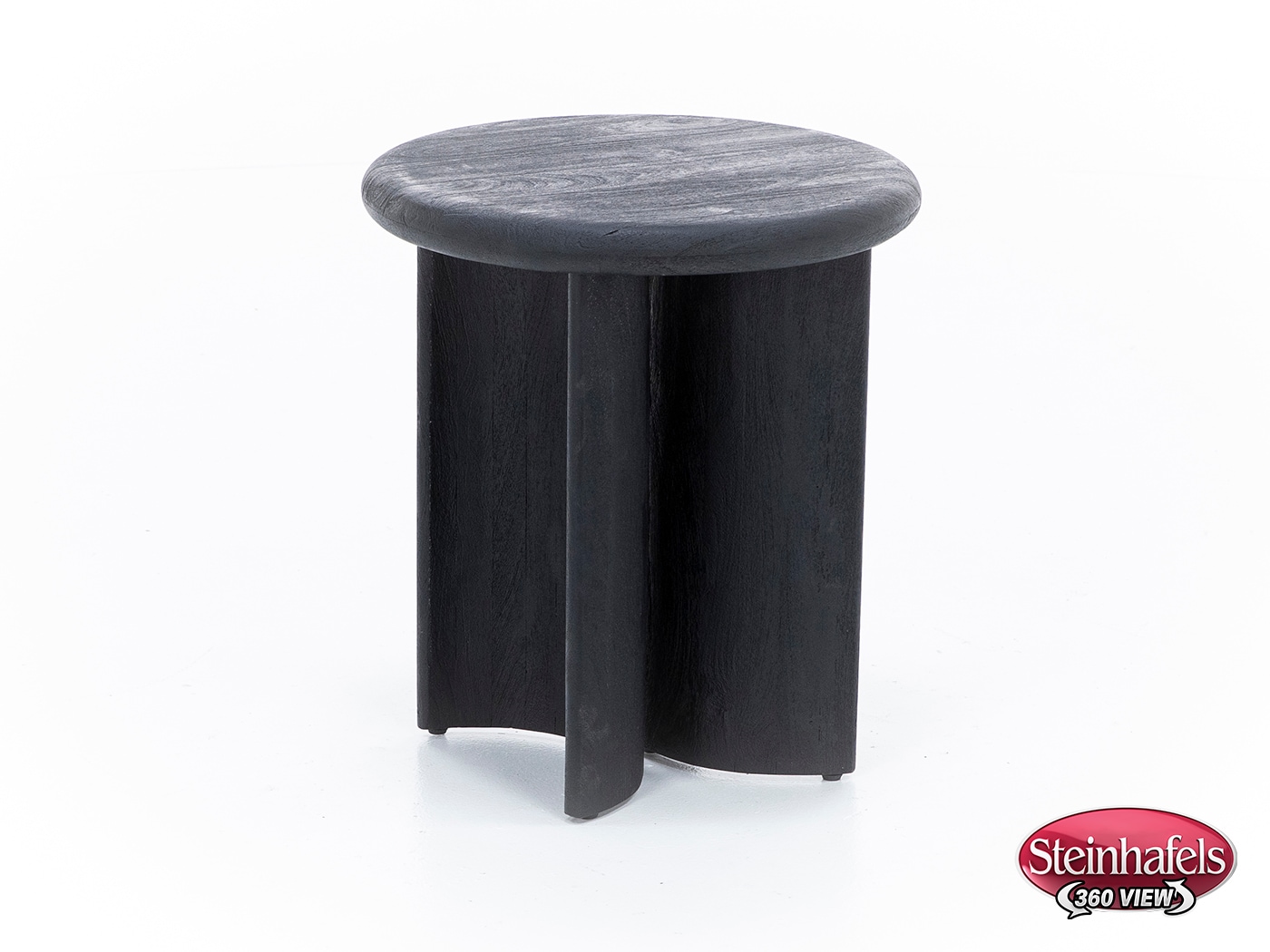 rivr black end table  image tray  