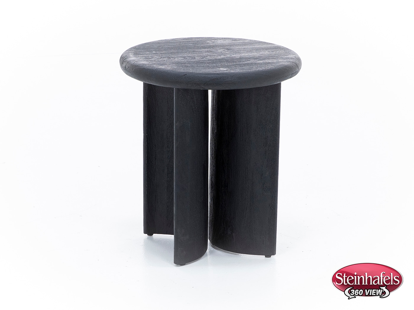rivr black end table  image tray  