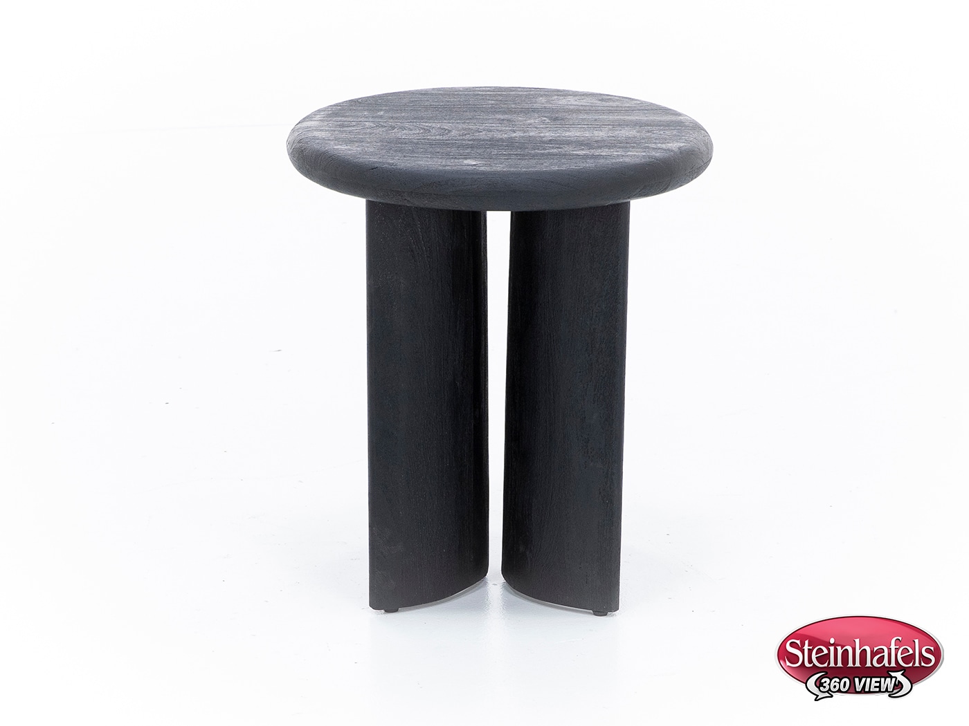 rivr black end table  image tray  