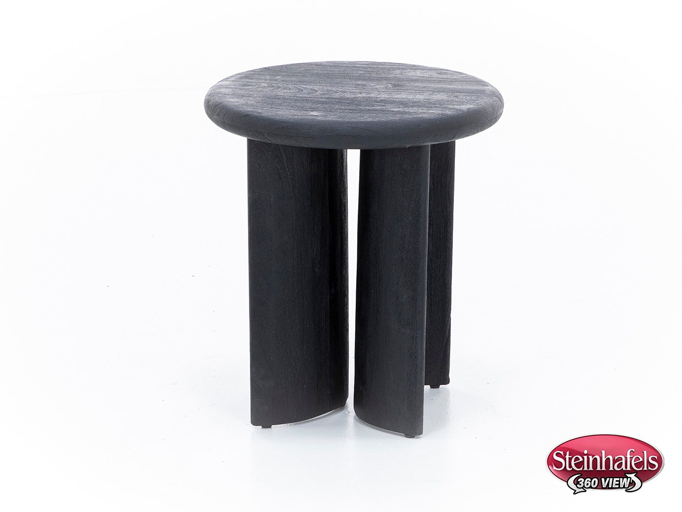 rivr black end table  image tray  