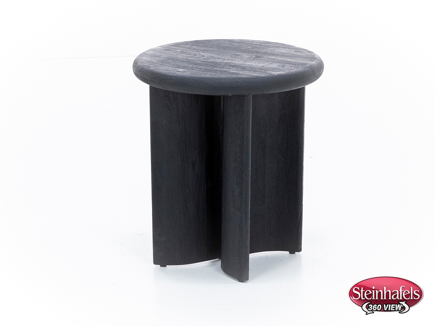 rivr black end table  image tray  