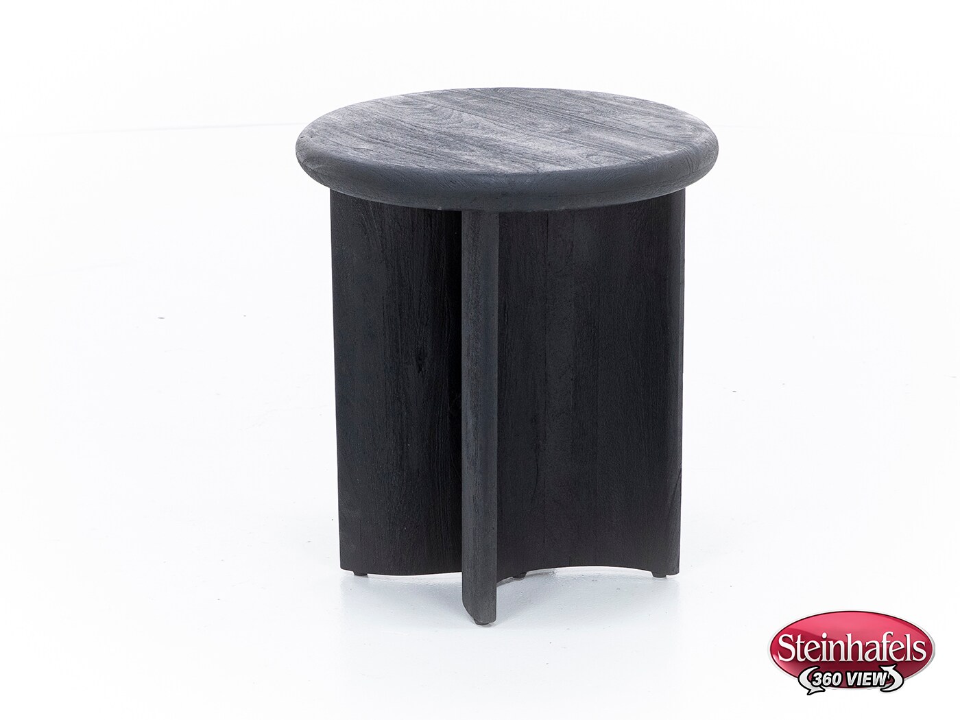 rivr black end table  image tray  