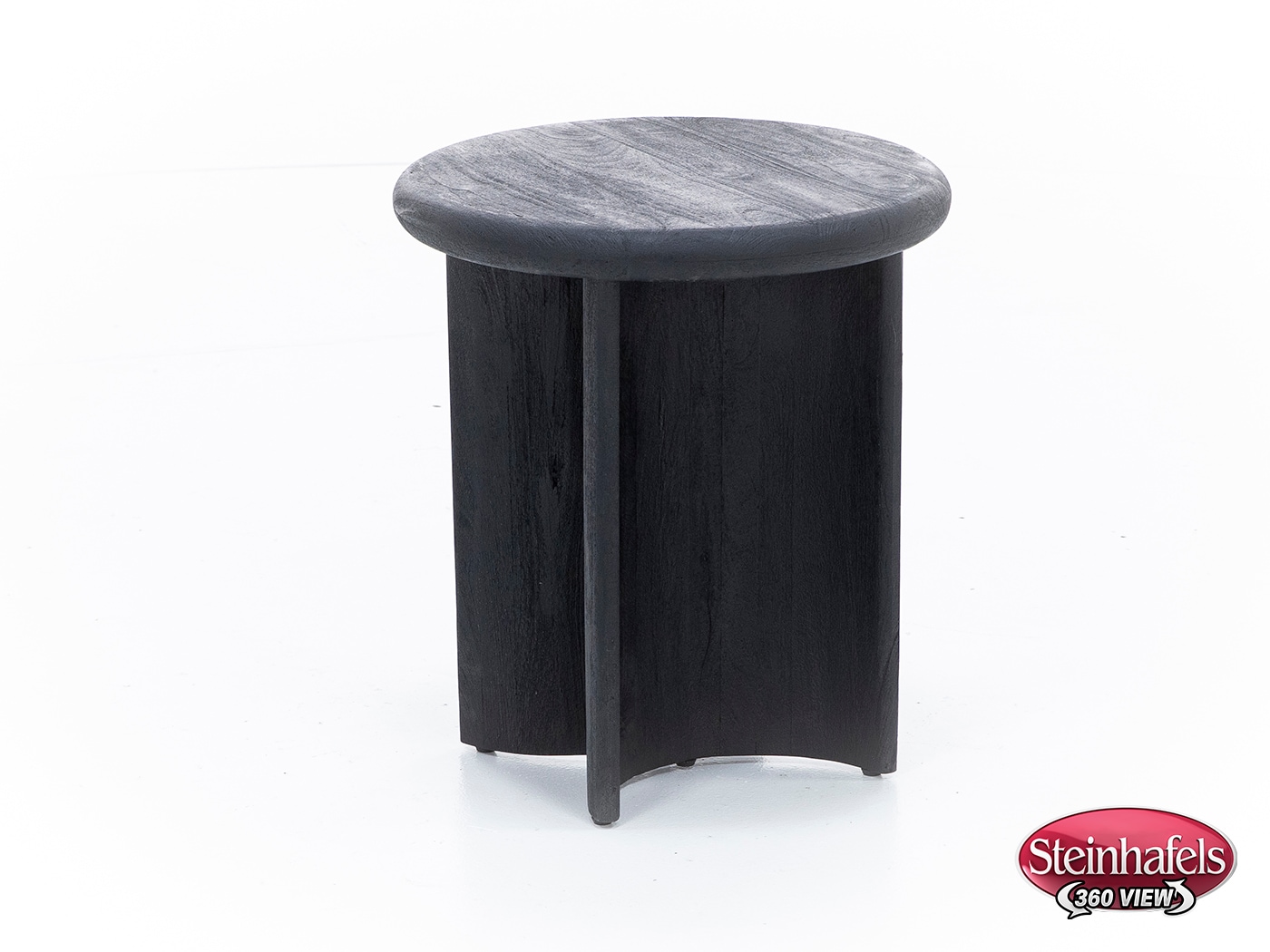 rivr black end table  image tray  