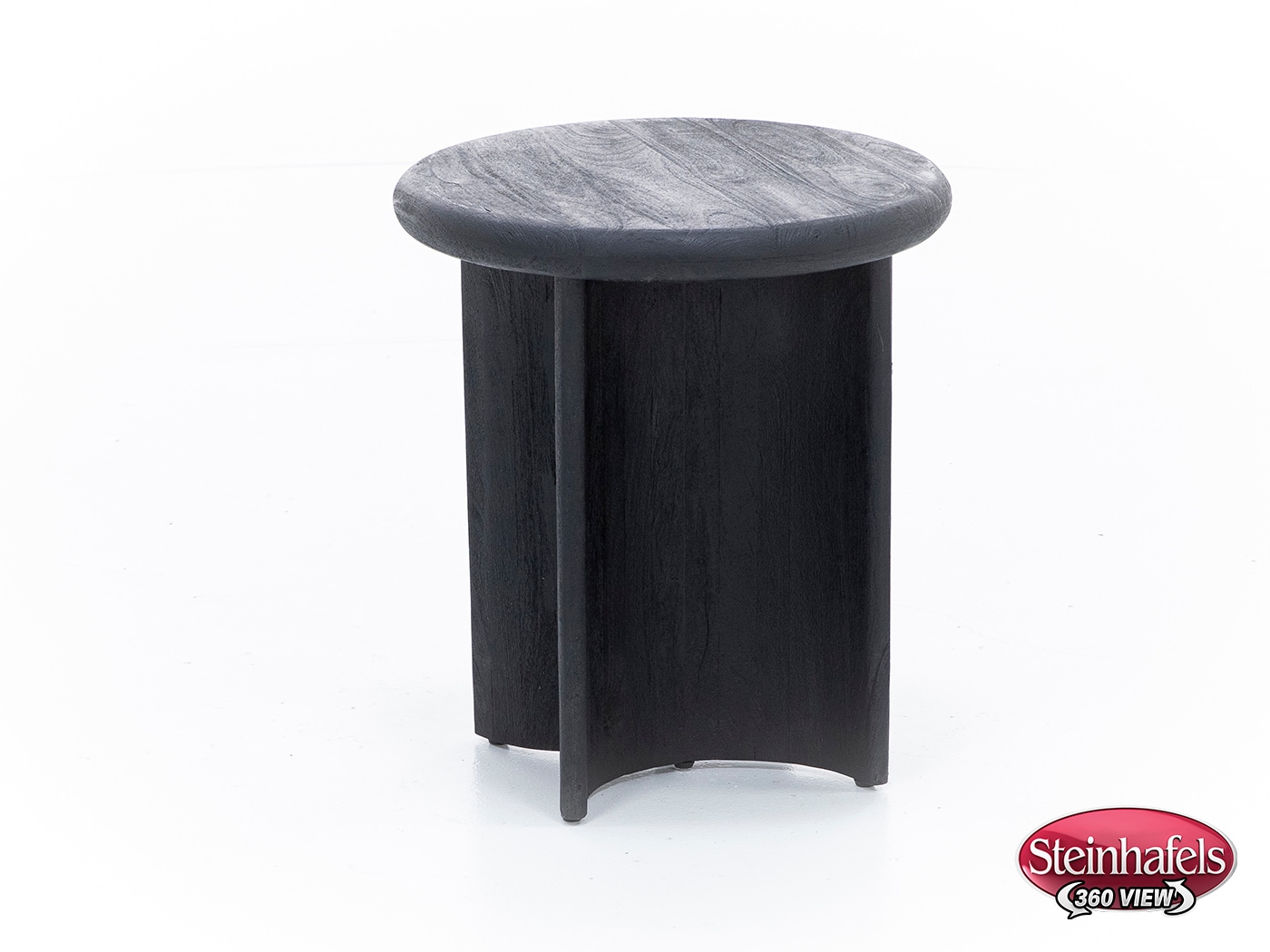 rivr black end table  image tray  