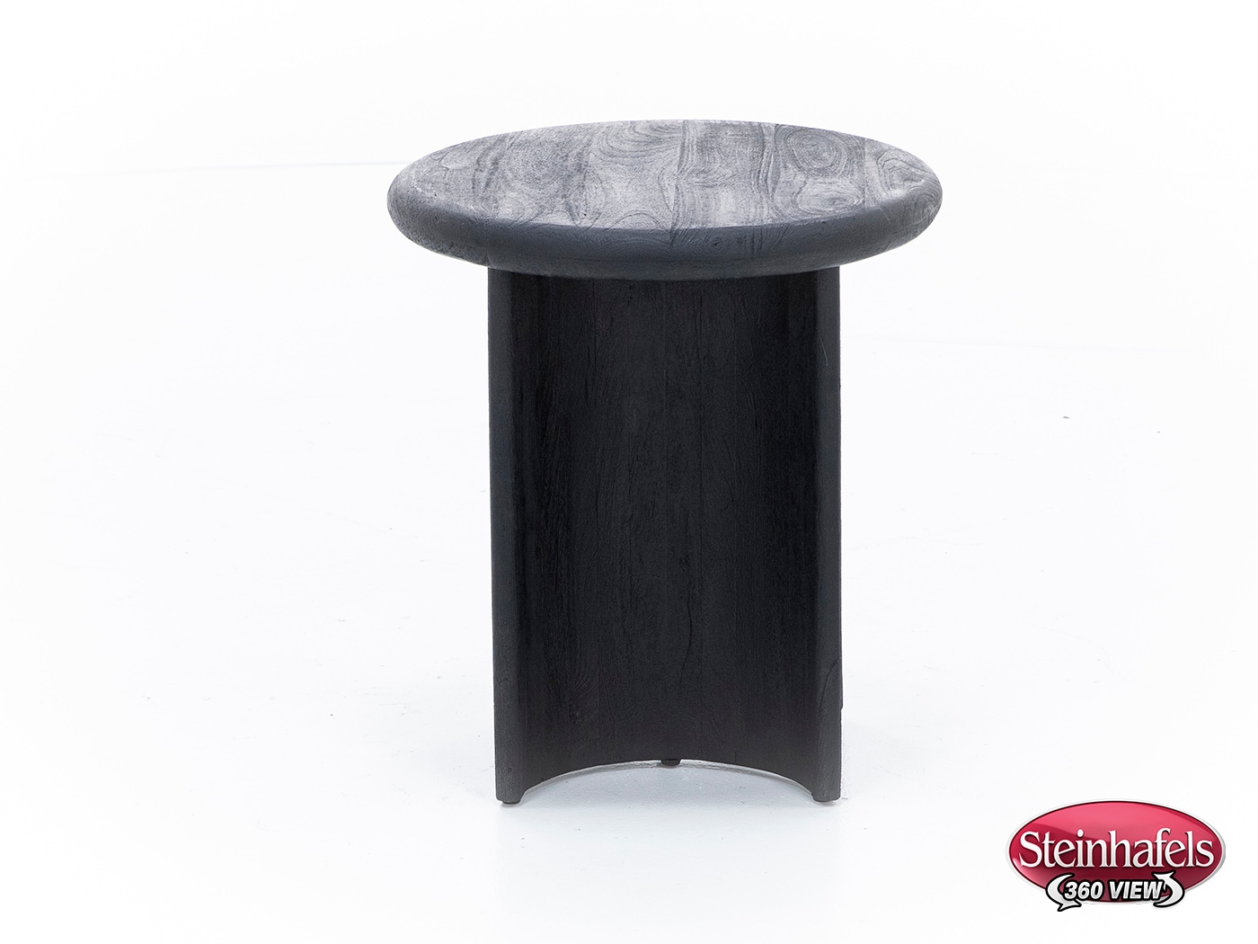 rivr black end table  image tray  