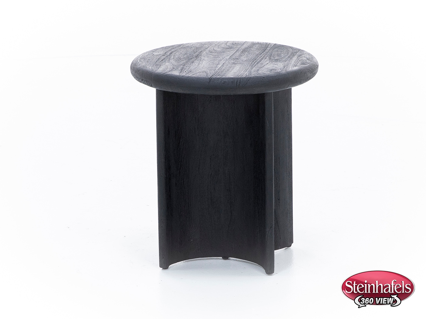 rivr black end table  image tray  