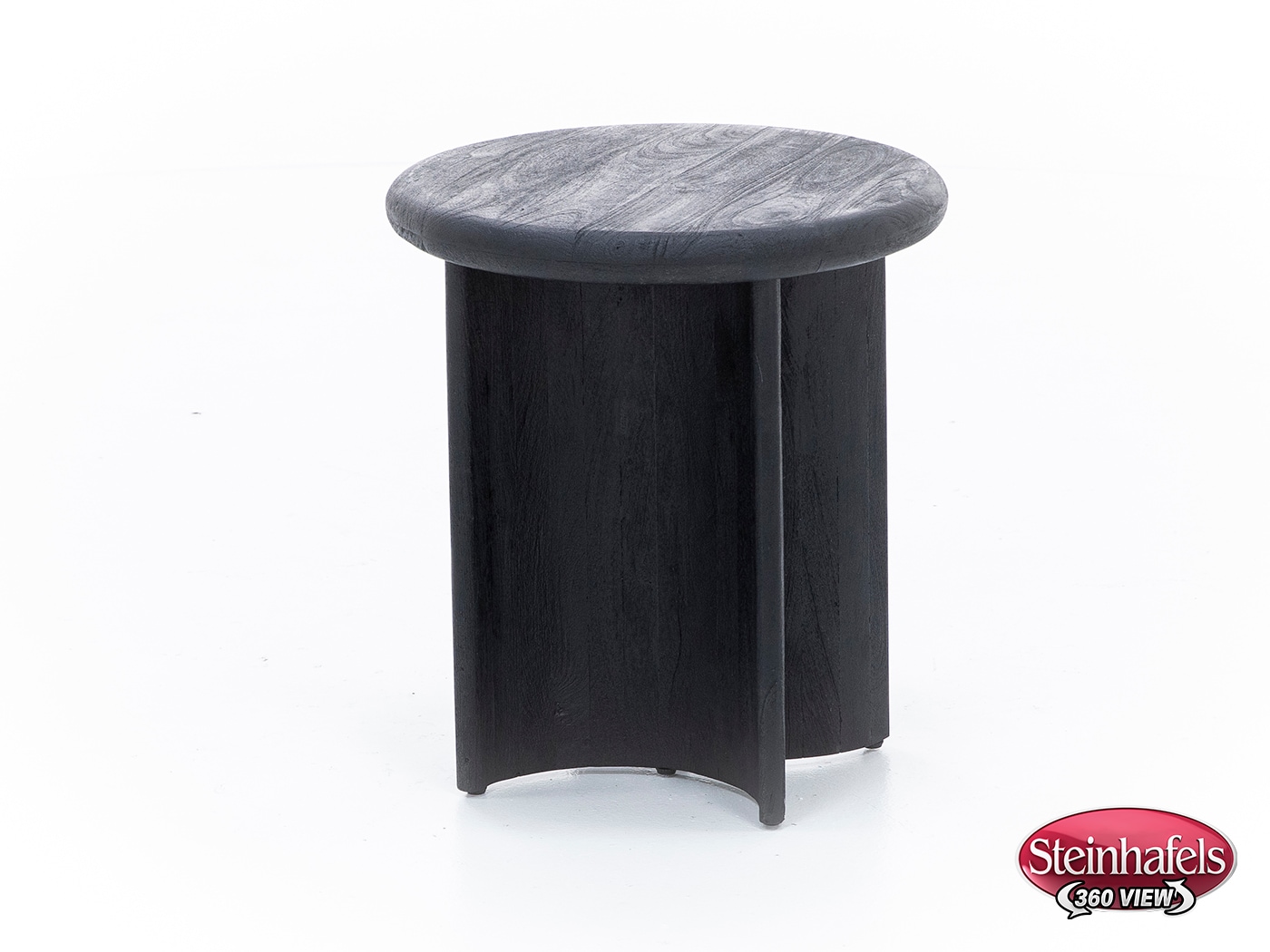 rivr black end table  image tray  