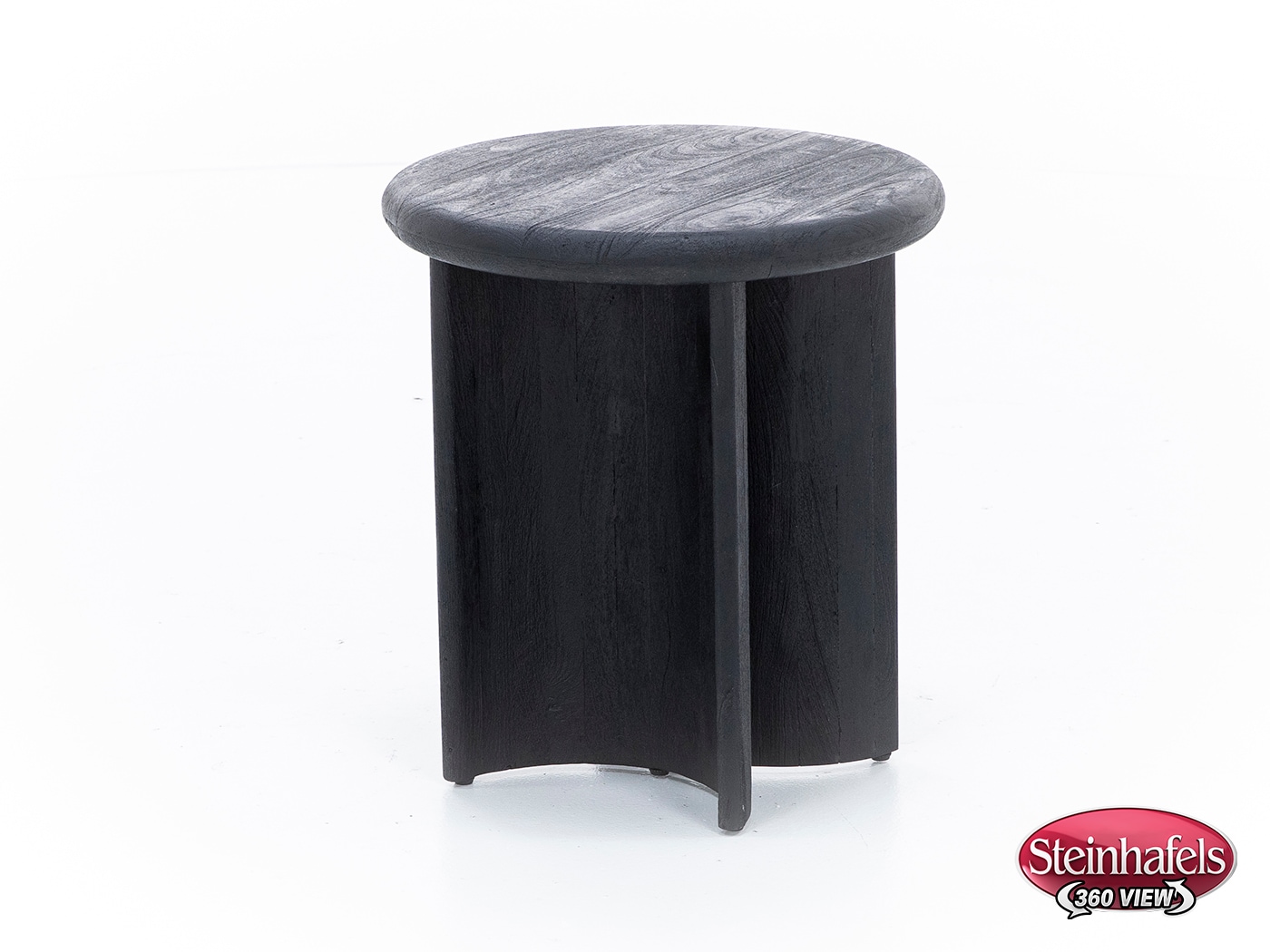 rivr black end table  image tray  