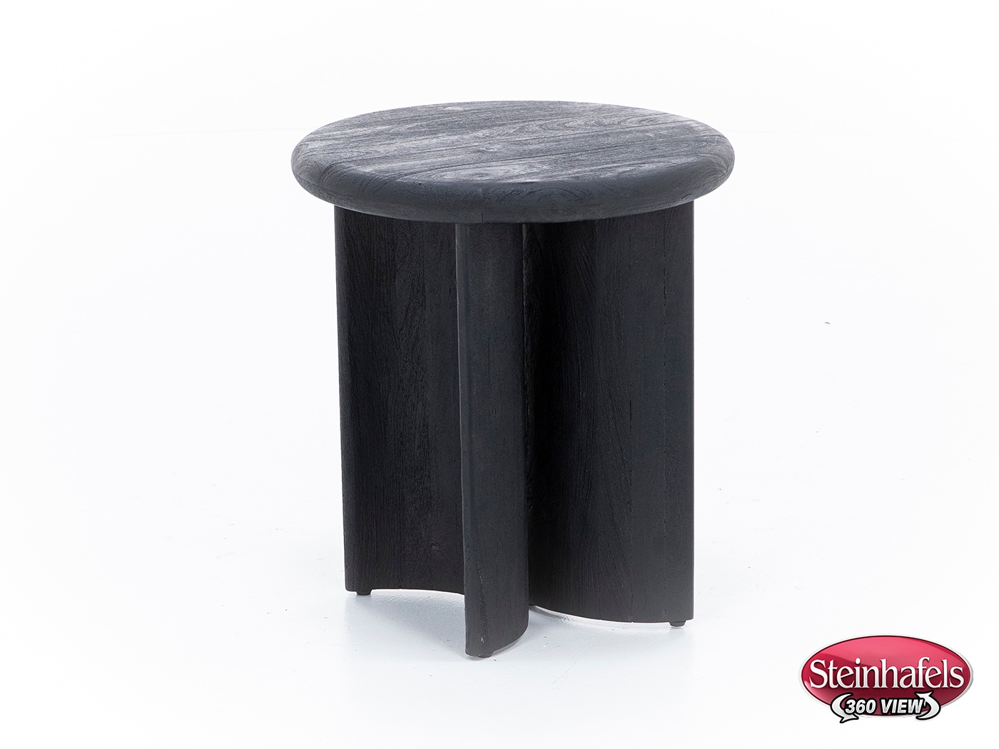 rivr black end table  image tray  