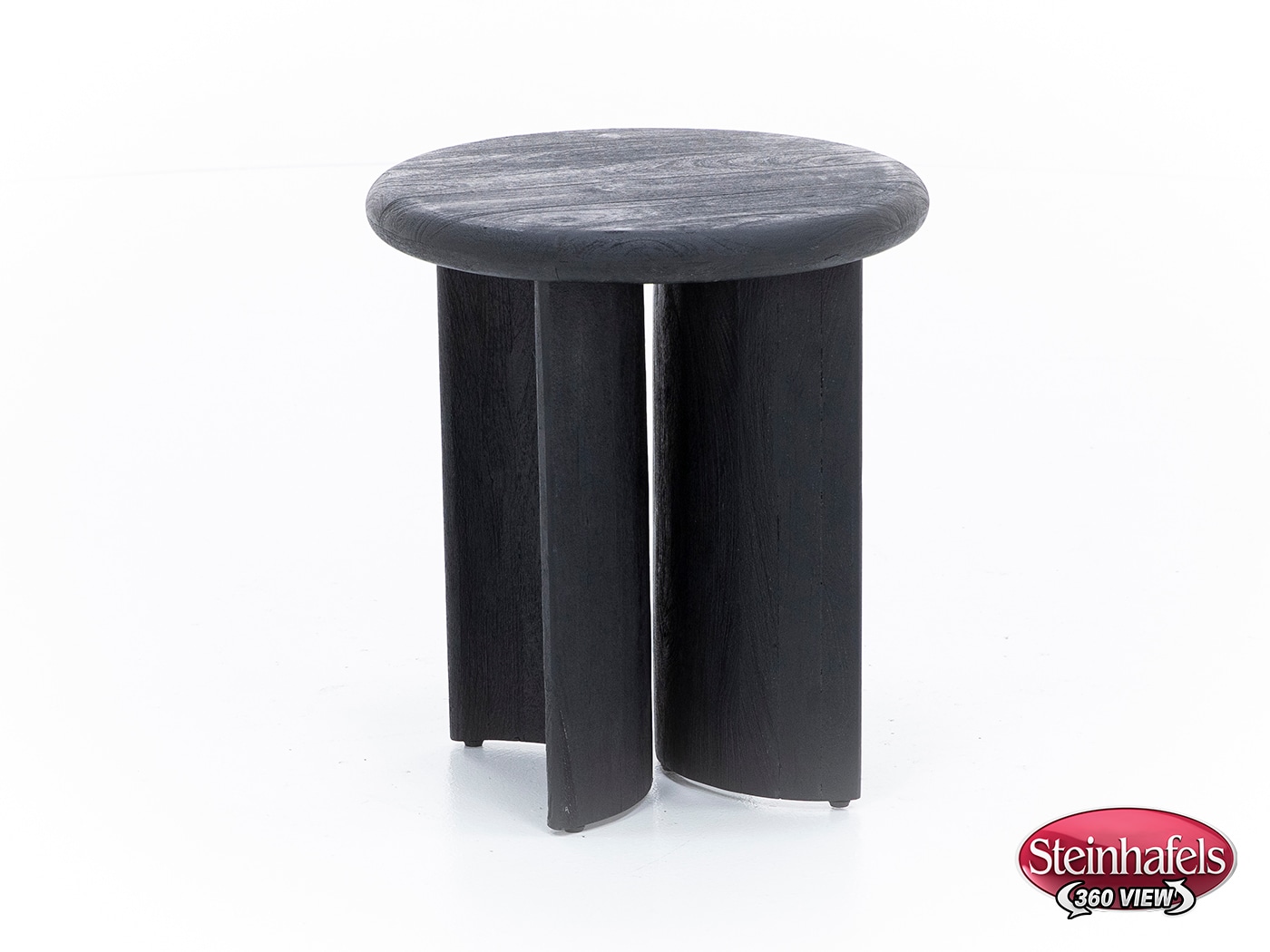 rivr black end table  image tray  