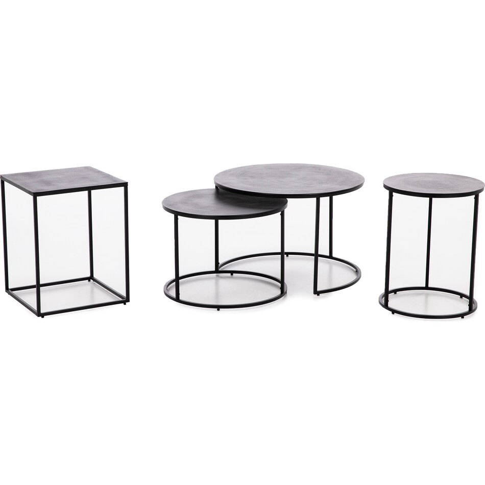 rivr black end table dec  