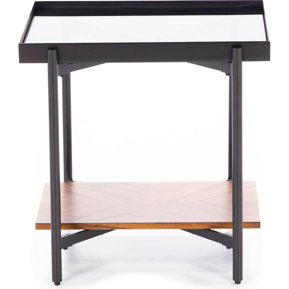 rivr black end table lnnox  