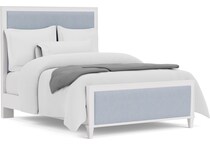 rivr blue & white stripe    acrylic full bed package ufp  